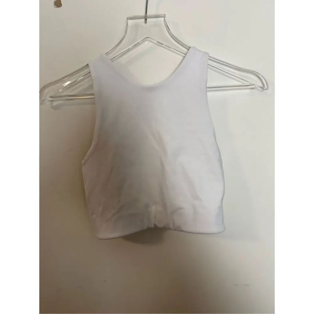 Girlfriend Collective Sports Bra White XS